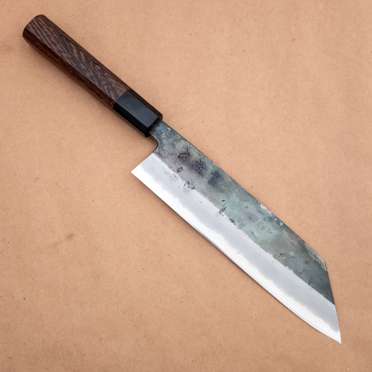 210mm Hatsukokoro Kurosagi Aogami Super Wa Kiritsuke Gyuto