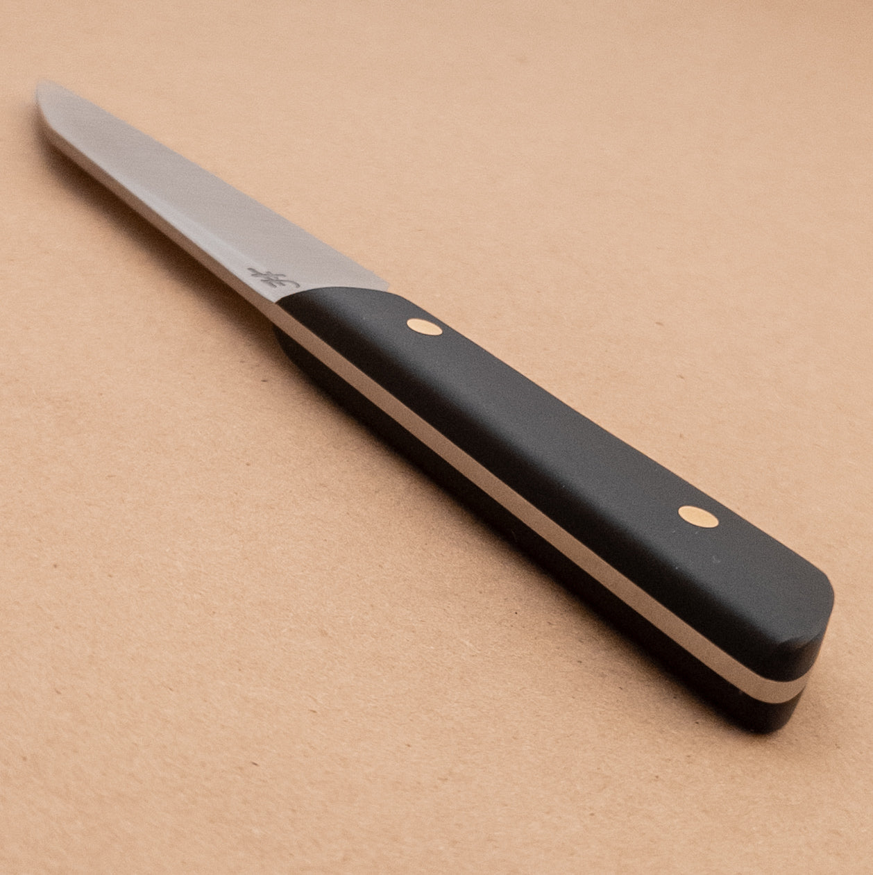 88mm Josh Fisher Nitro-V Paring Black Richlite Handle