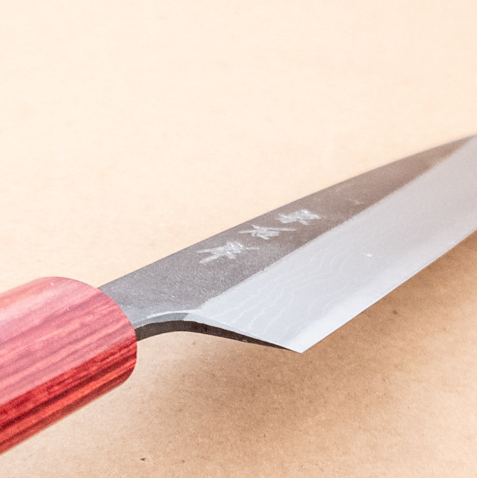 150mm Muneishi Damascus Aogami Petty Utility Wa Handle