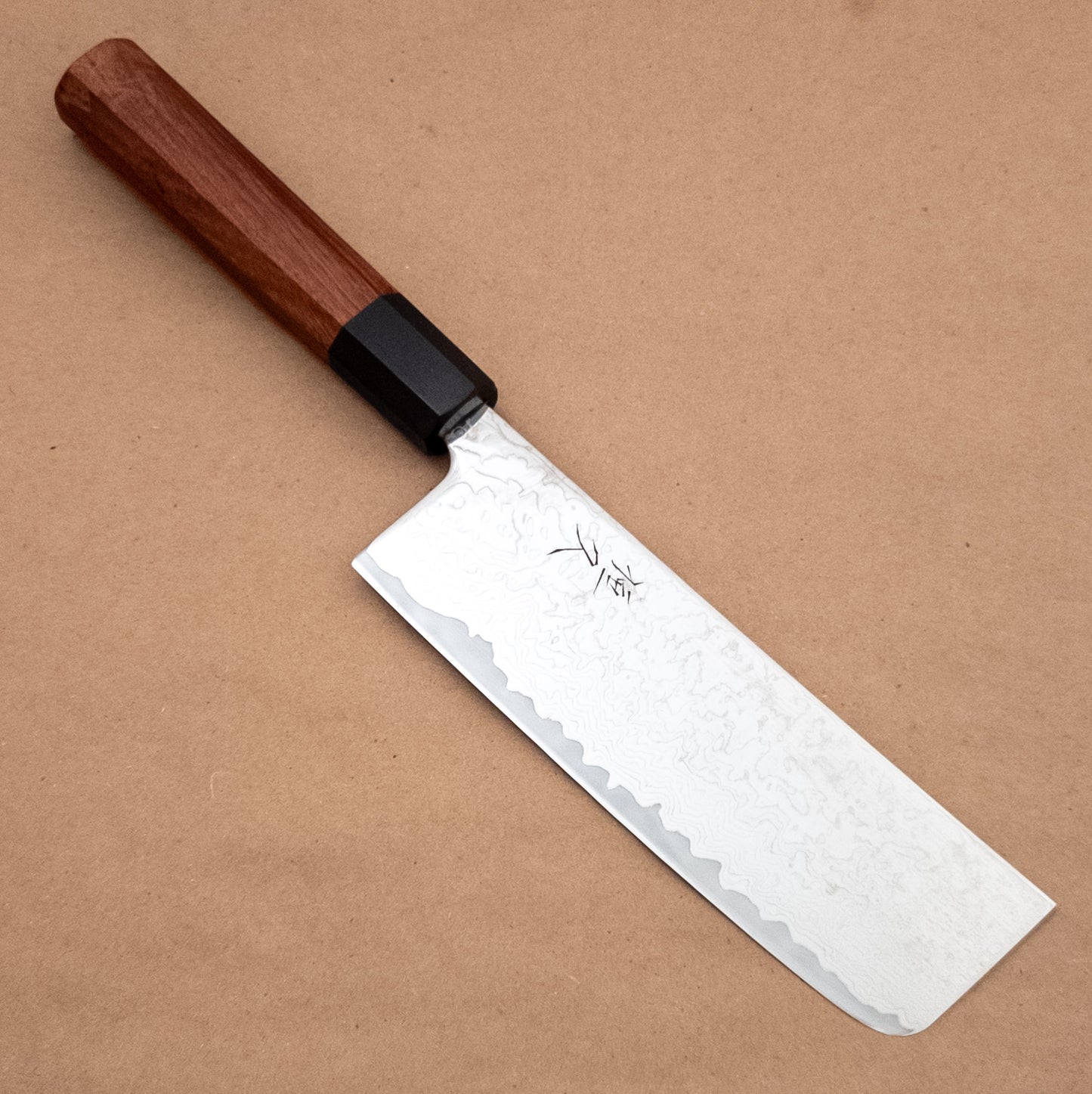 165mm Tsunehisa VG10 Nickel Damascus Wa Nakiri