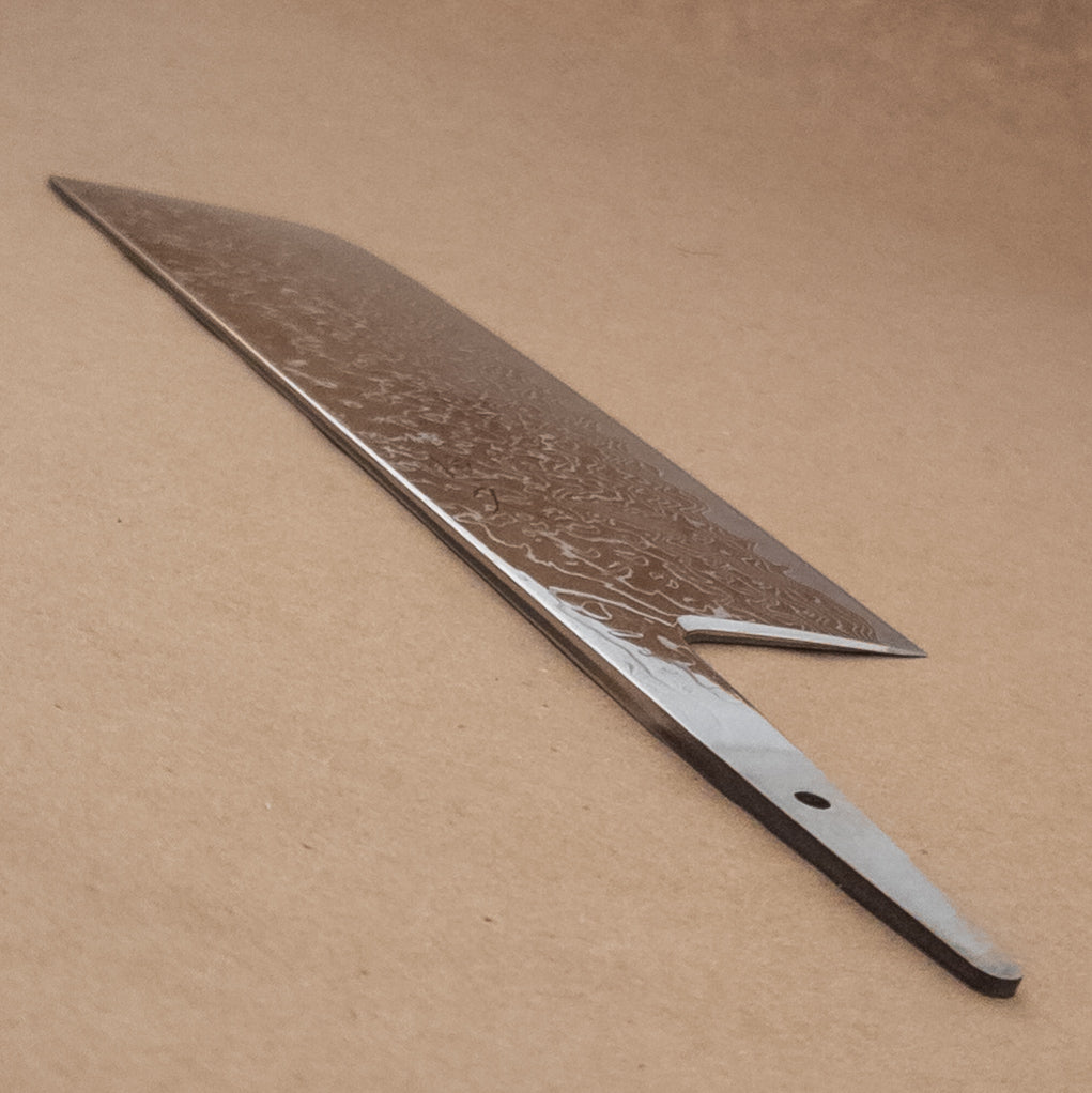 165mm Tsunehisa VG10 Nickel Damascus Nakiri Blade