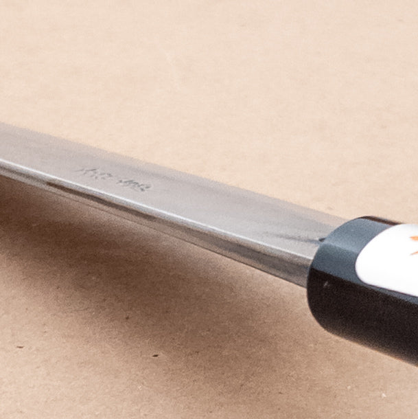 150mm Teruyasu Fujiwara Shirogami Petty Utility Wa Handle with Swanson Signature Regrind