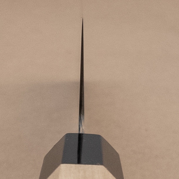 180mm Ashi Ginga Carbon Steel Wa Nakiri