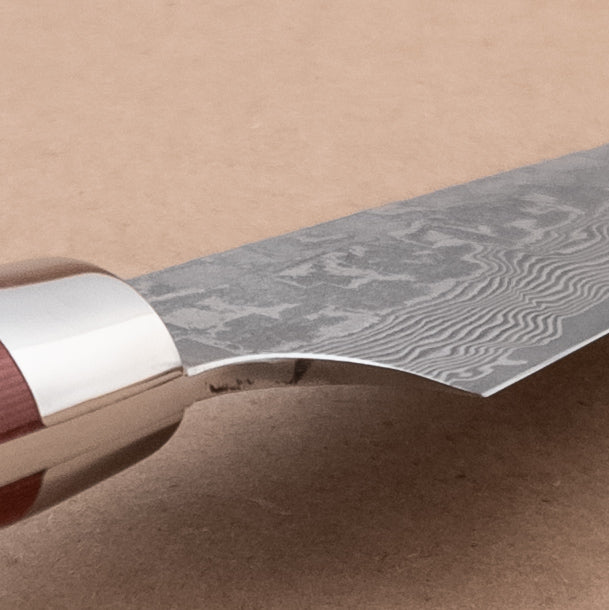 90mm Saji VG10 Damascus Tsuchime Paring