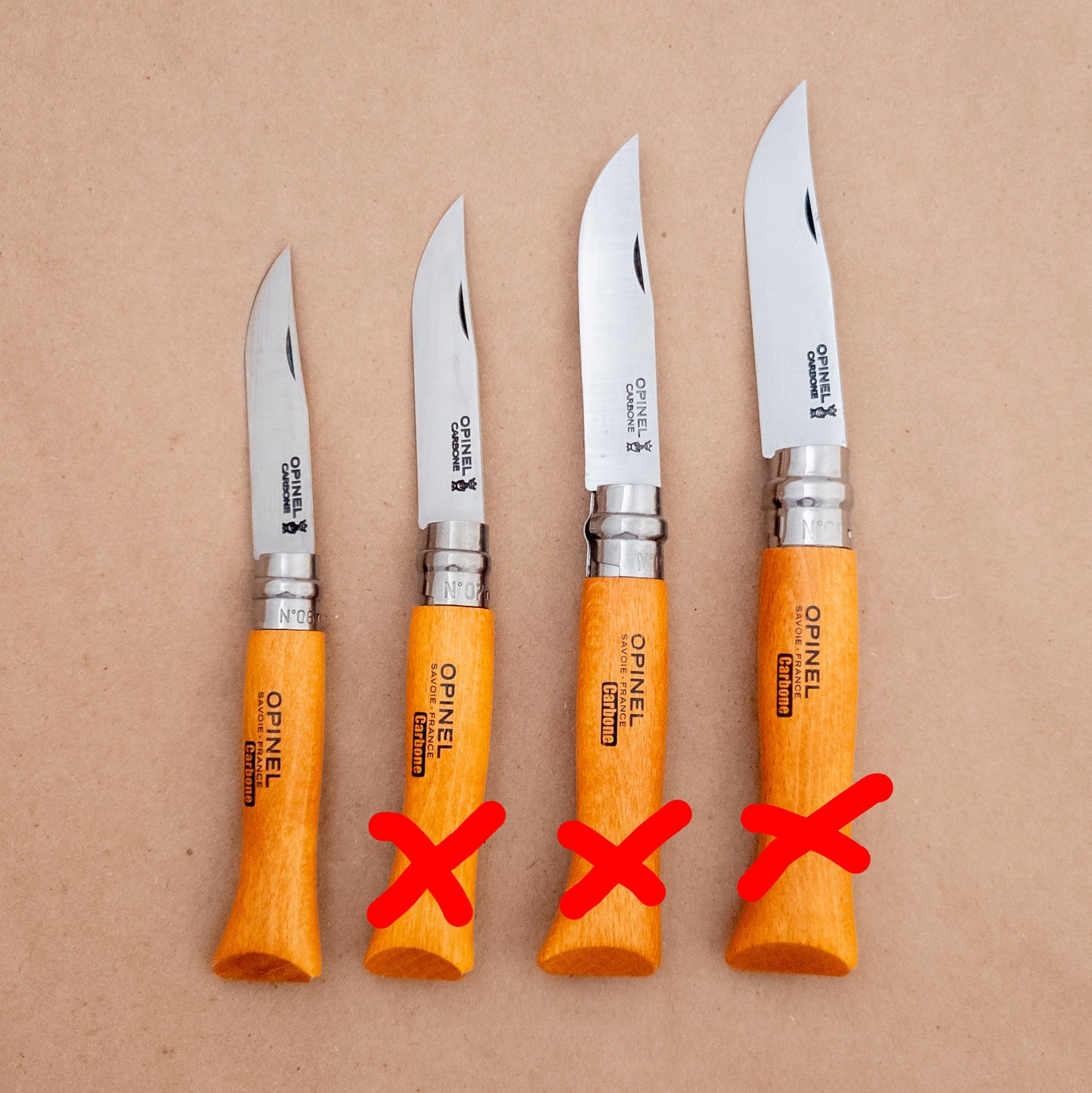 Opinel No.06 Carbon Steel Folding Knife