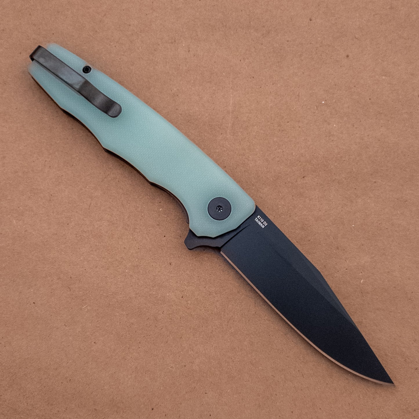 3.5" Ocaso Strategy D2 Jade G10 Flipper