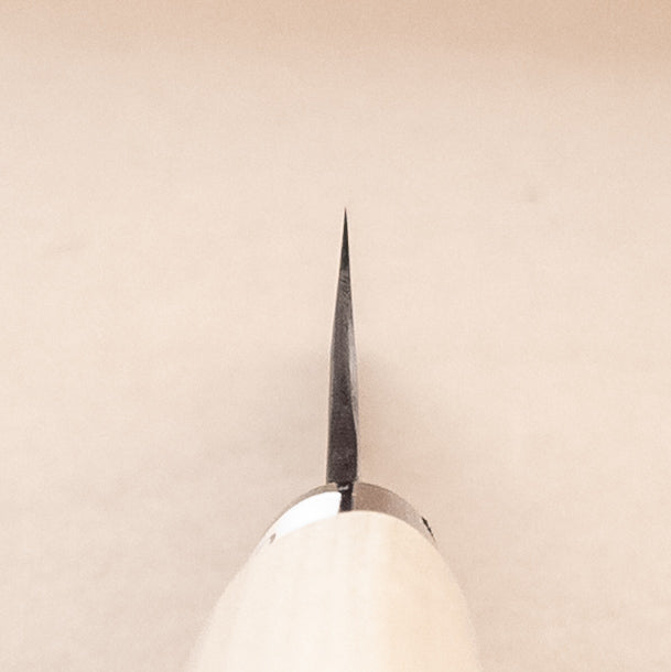 150mm Teruyasu Fujiwara Shirogami Petty Utility Wa Handle with Swanson Signature Regrind