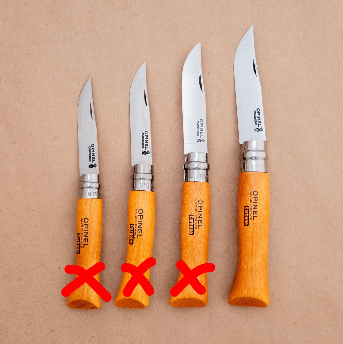 Opinel No.09 Carbon Steel Folding Knife