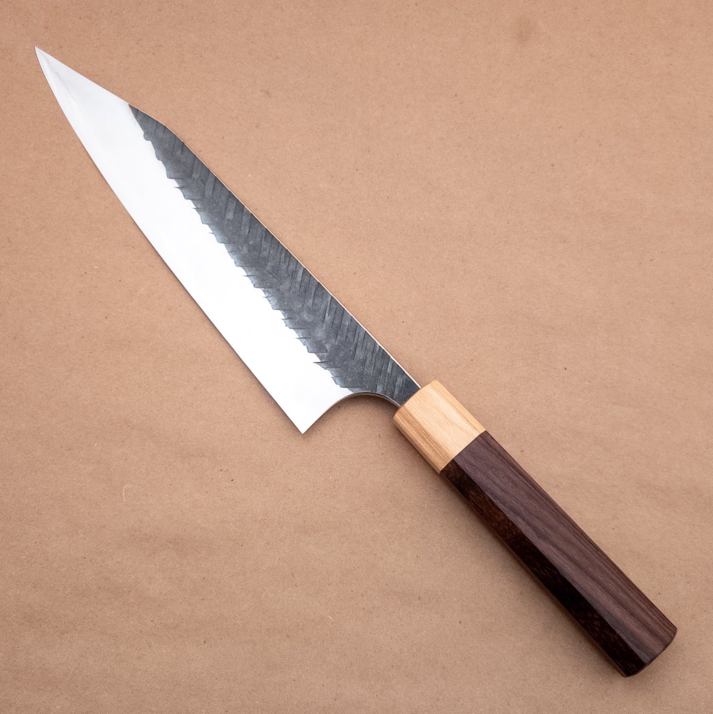 210mm Yoshimi Kato Aogami Super V Tsuchime Kiritsuke Wa Gyuto
