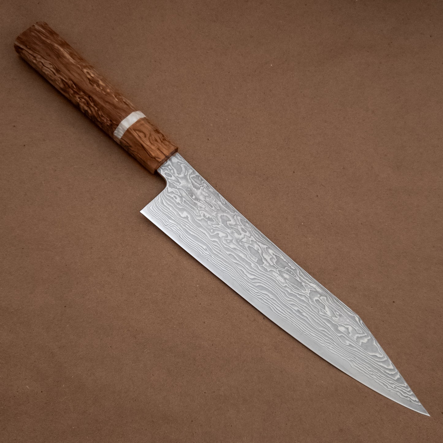 210mm Ryusen Fukakuryu Kai ATS314 Damascus Wa Gyuto