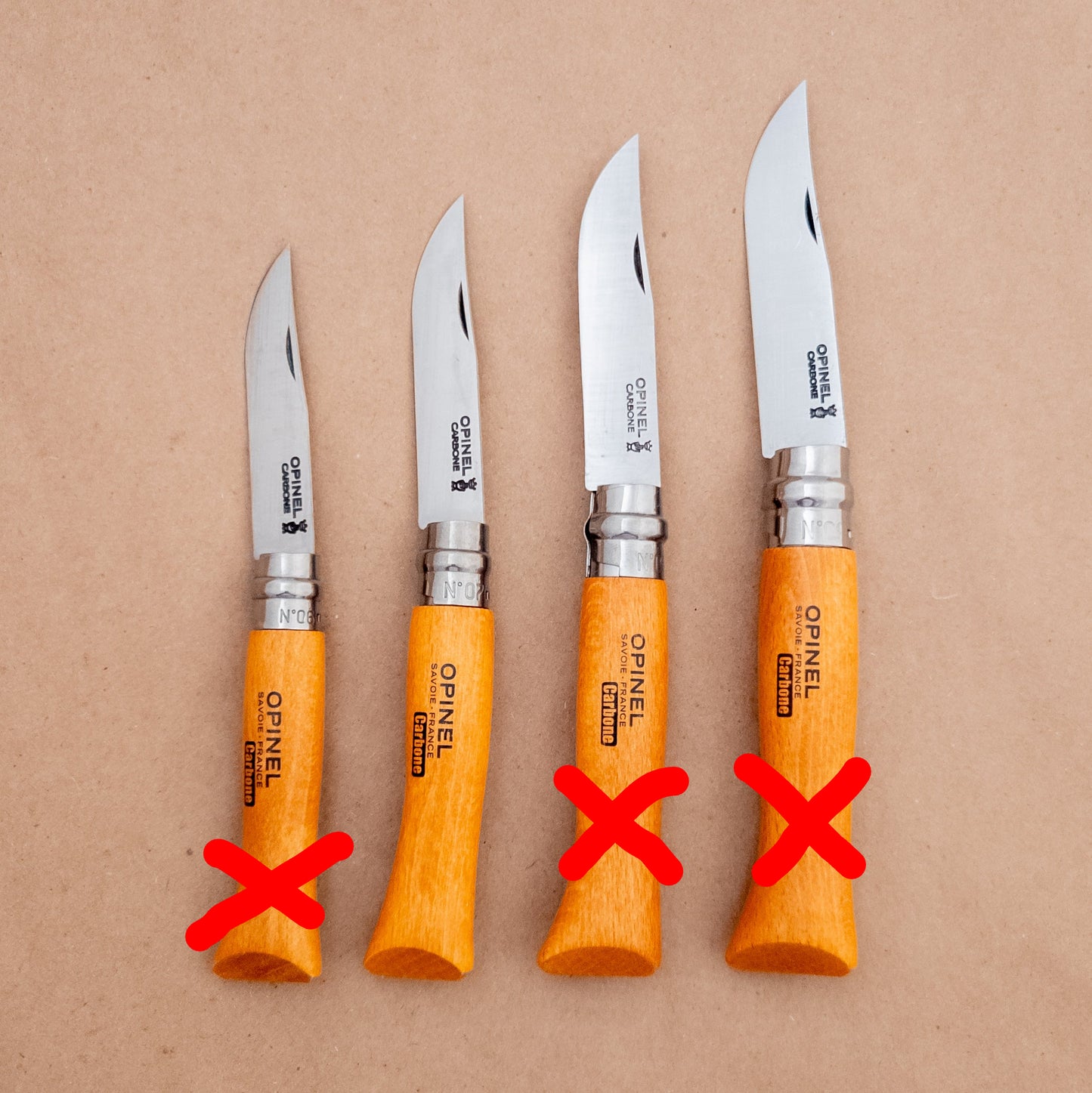 Opinel No.07 Carbon Steel Folding Knife