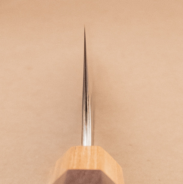 210mm Yoshimi Kato Aogami Super V Tsuchime Kiritsuke Wa Gyuto