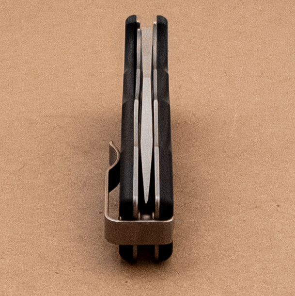 3.5" Ocaso Strategy D2 Black G10 Satin Flipper