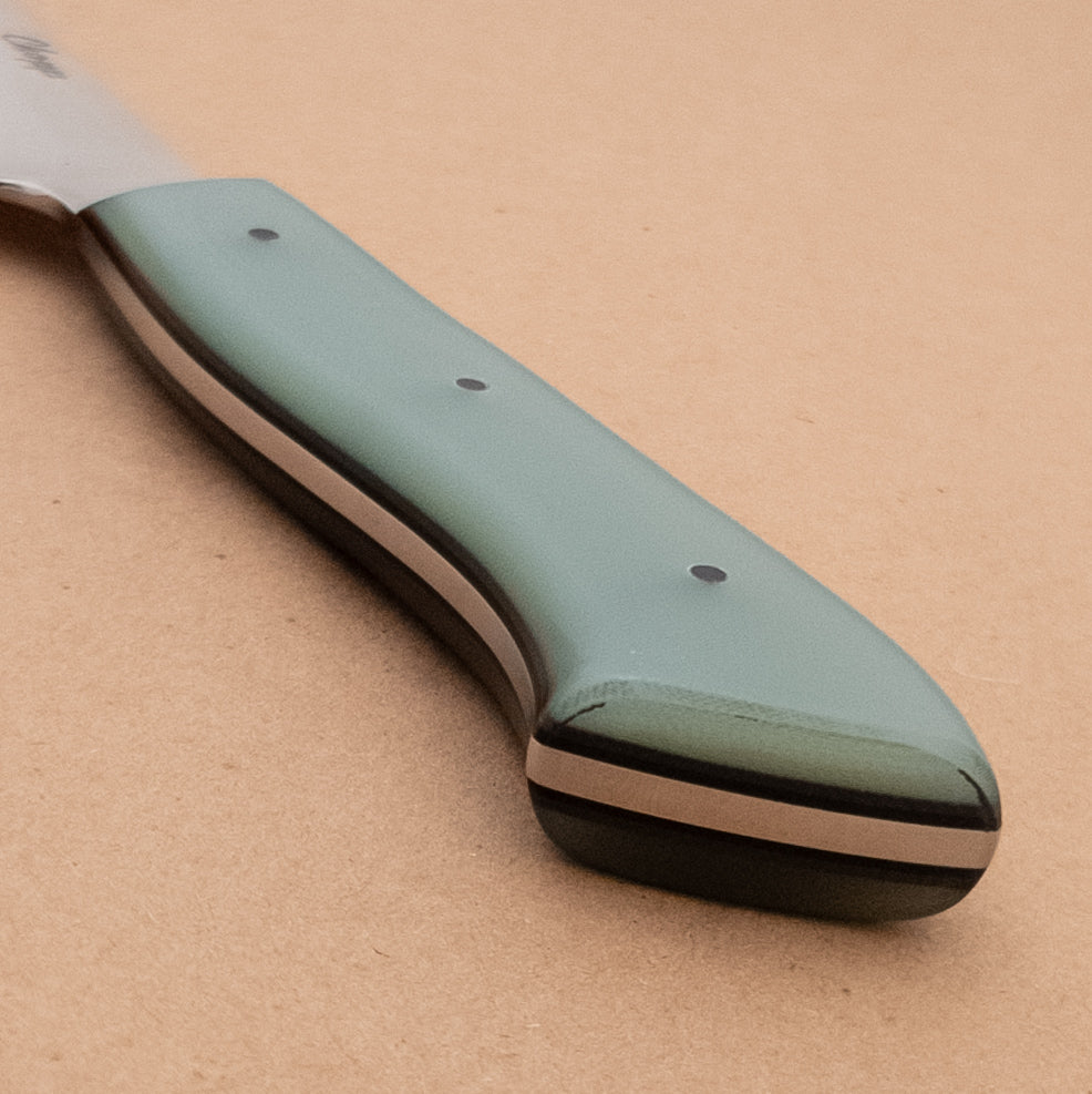 185mm Acre Forge Jamison Chopp AEBL Boning Jade G10