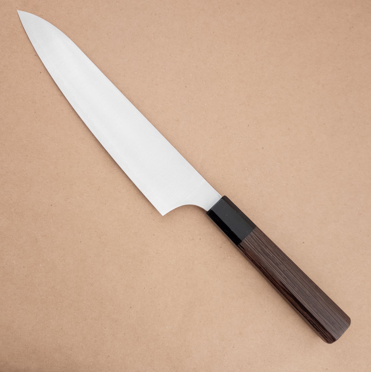 210mm Hatsukokoro Hayabusa AS Gyuto Wenge Wa Handle
