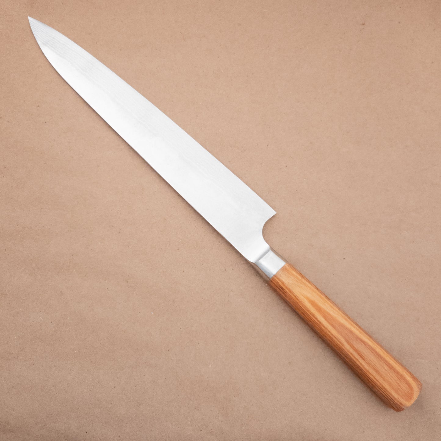 270mm Kamo Katsuyasu VG10 Damascus Sujihiki Wa Handle