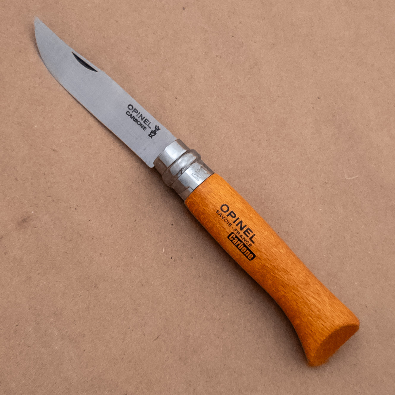 Opinel No.08 Carbon Steel Folding Knife