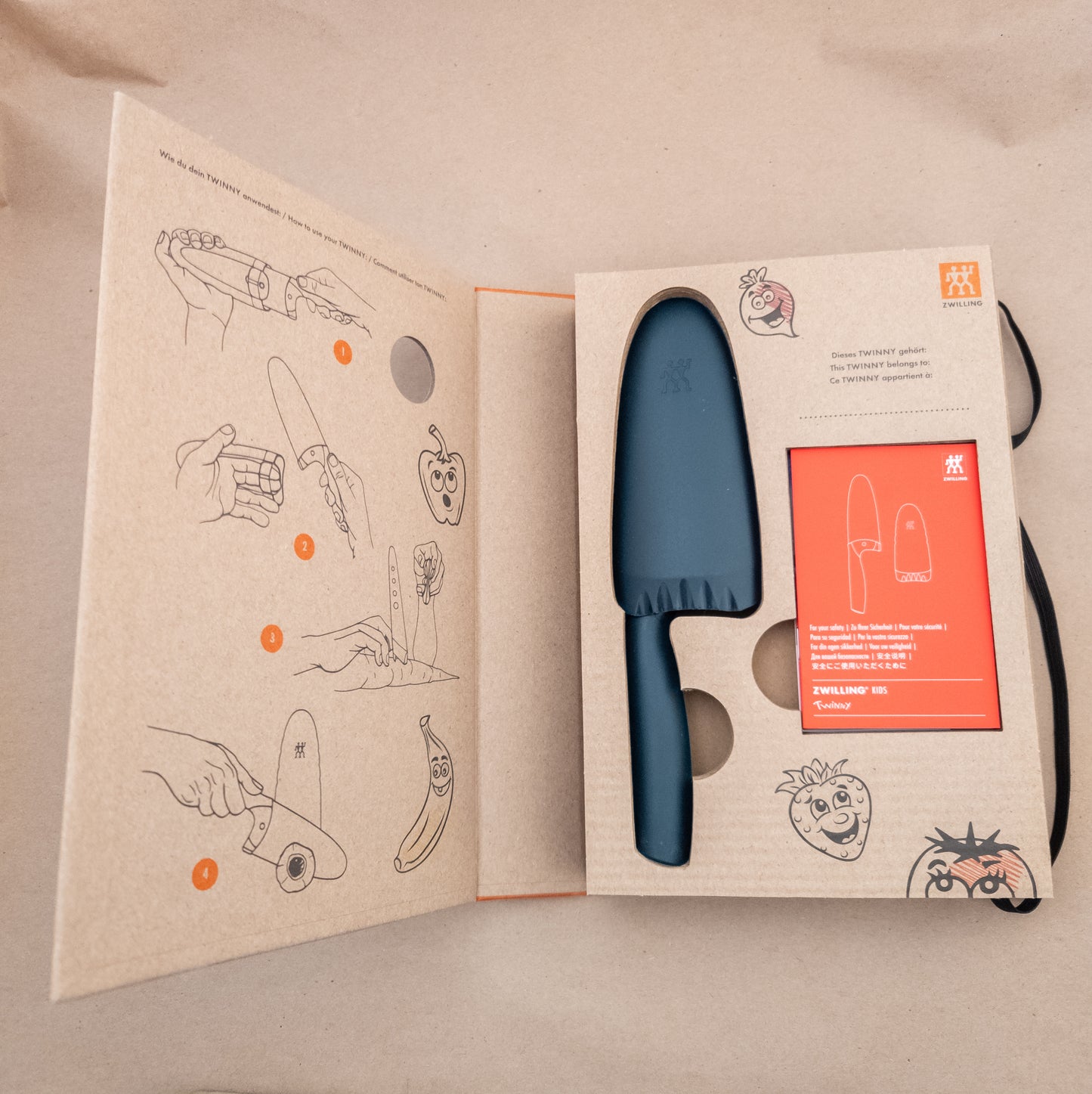 4.25" Zwilling Twinny Chef Black