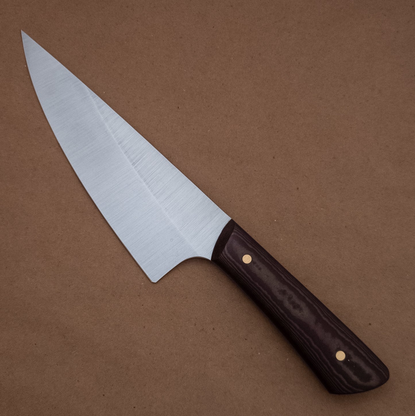 165mm Josh Fisher Nitro-V Chef Cabernet Richlite Handle