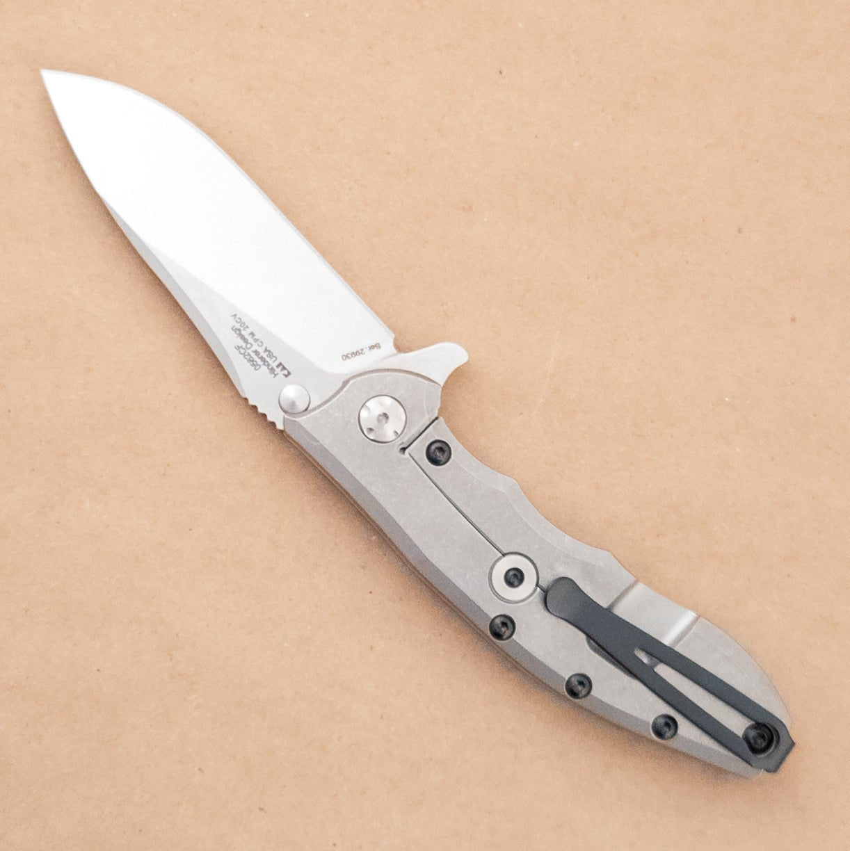 Zero Tolerance 20CV Hinderer Flipper 0562CF - District Cutlery