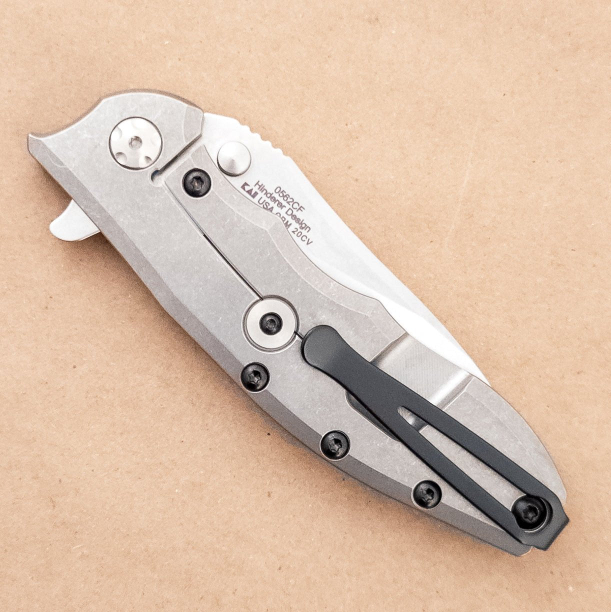 Zero Tolerance 20CV Hinderer Flipper 0562CF - District Cutlery