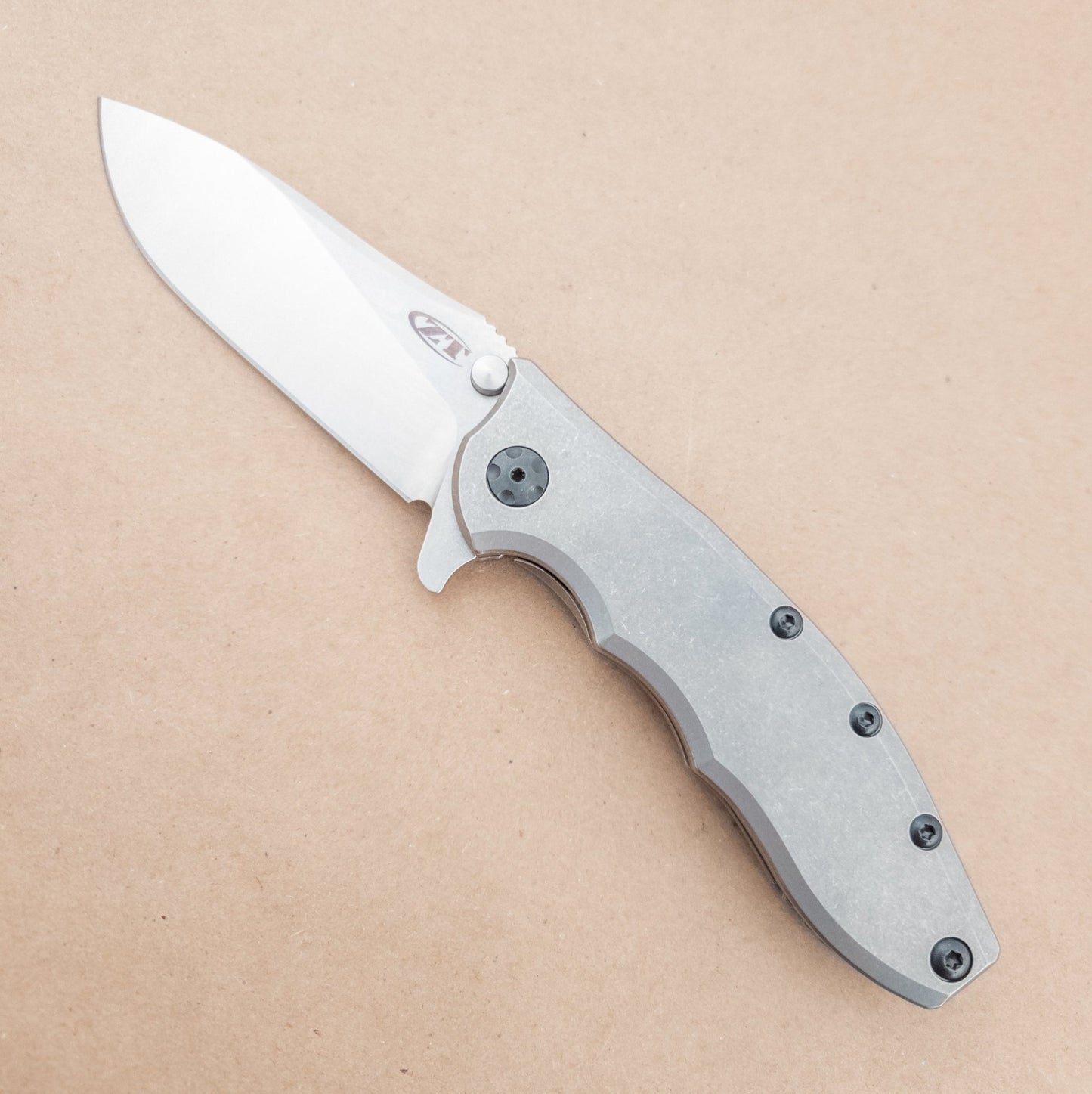 Zero Tolerance 20CV Hinderer Flipper 0562TI - District Cutlery