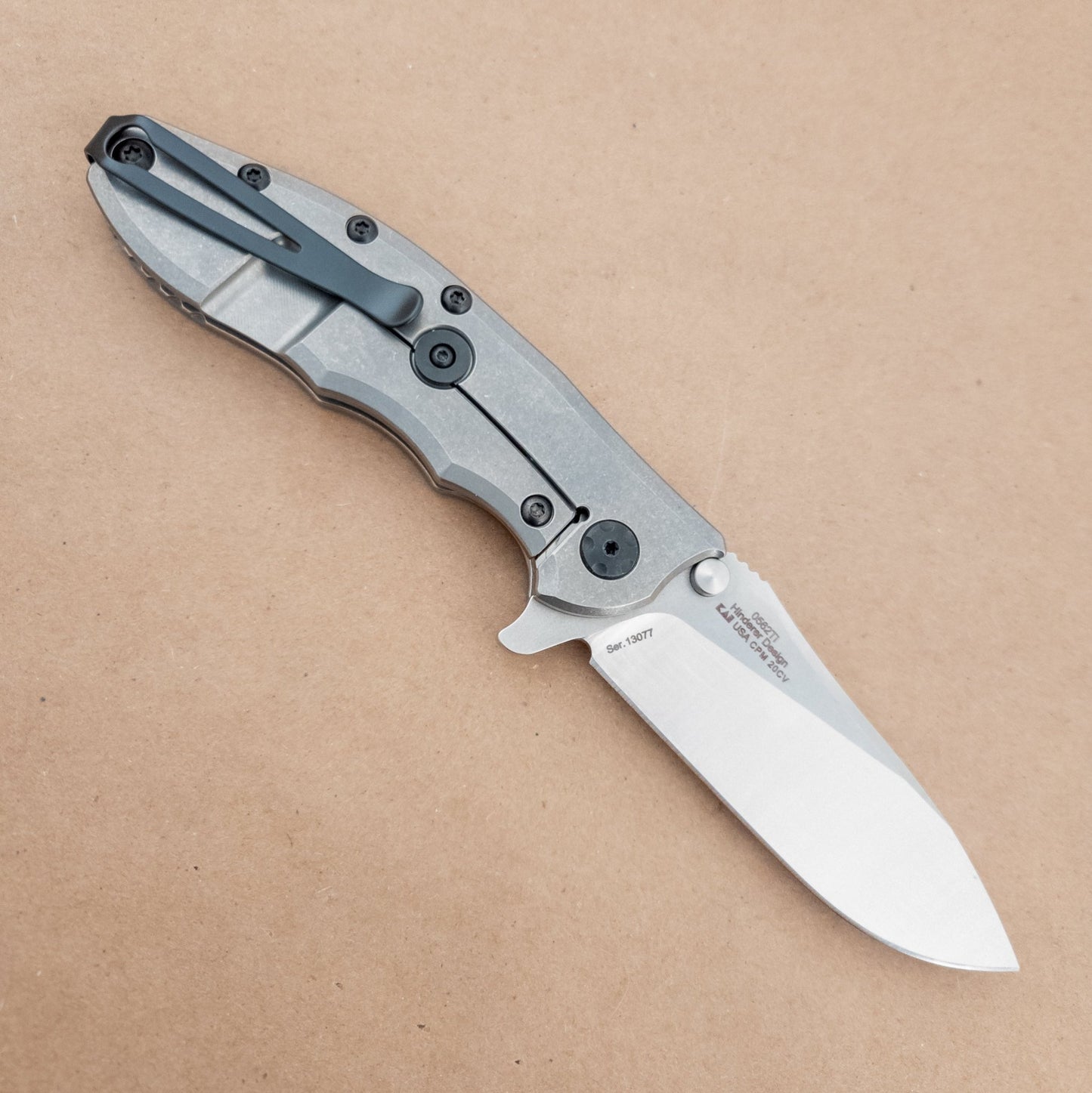 Zero Tolerance 20CV Hinderer Flipper 0562TI - District Cutlery