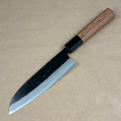 165mm Hatsukokoro Shikkoku Aogami Wa Santoku