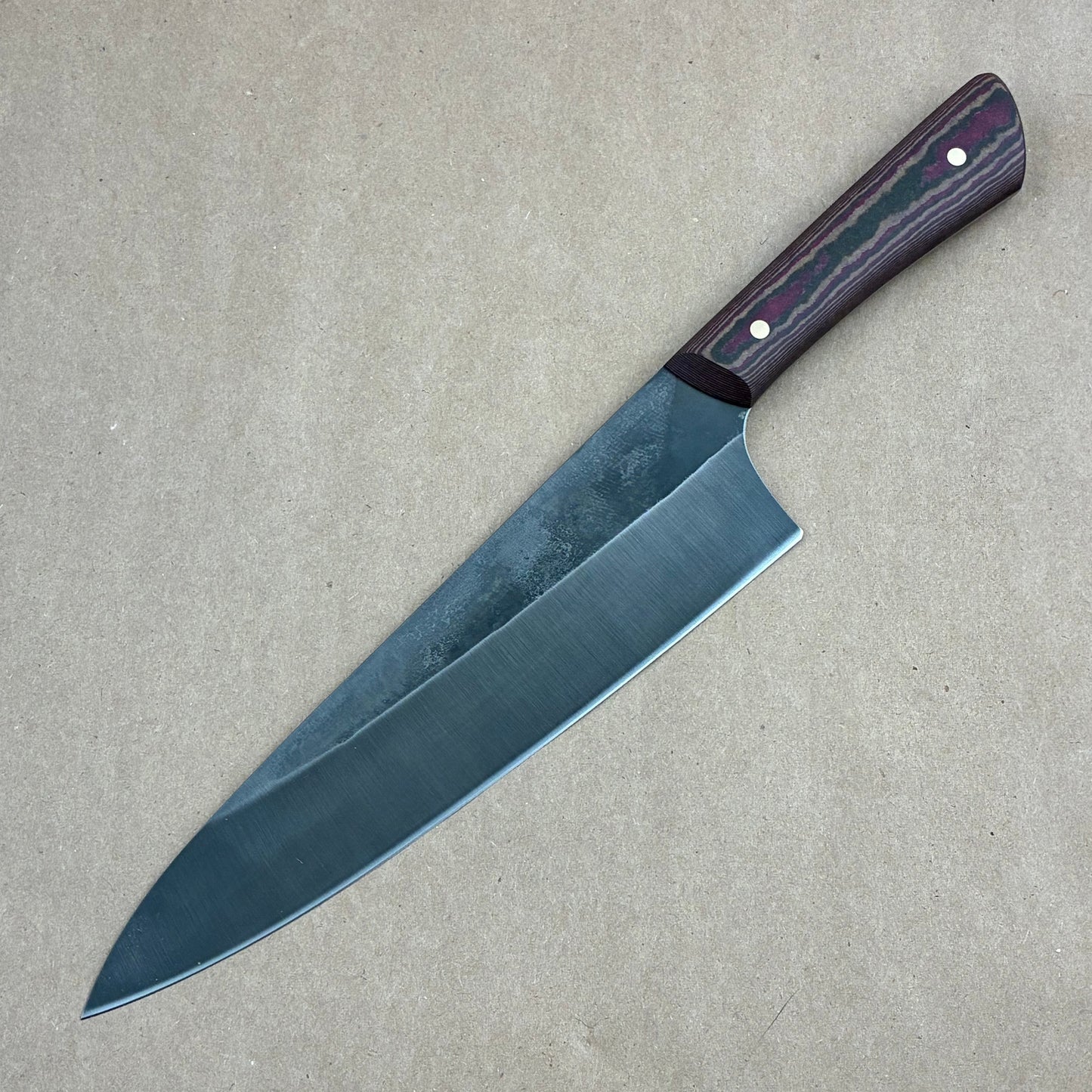 200mm Josh Fisher ProCut Chef Cabernet Richlite Handle