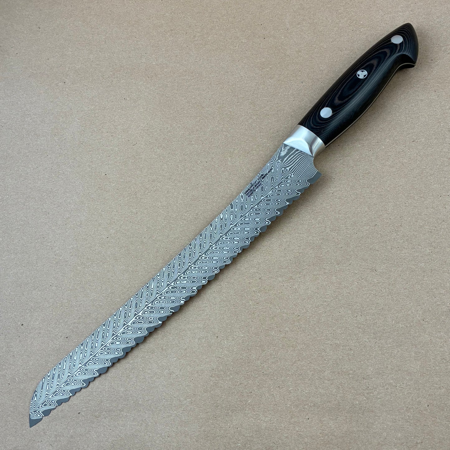 10" Zwilling Kramer Euroline SG2 Damascus Bread Slicer