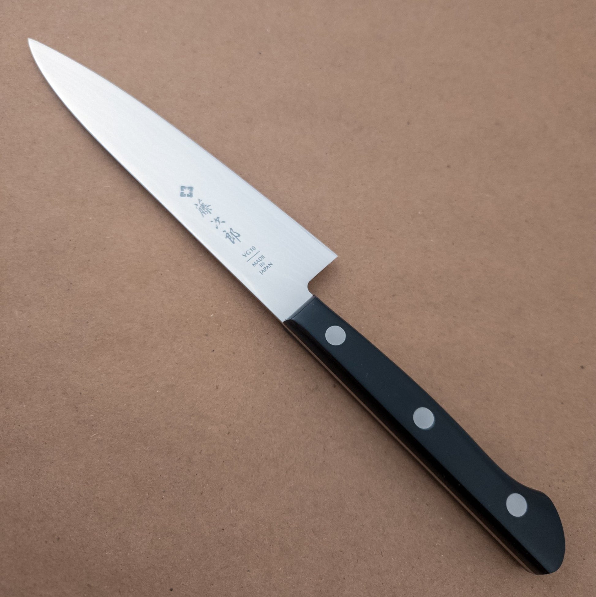 135mm Tojiro Basic Damascus Petty Utility Yo Handle - District Cutlery