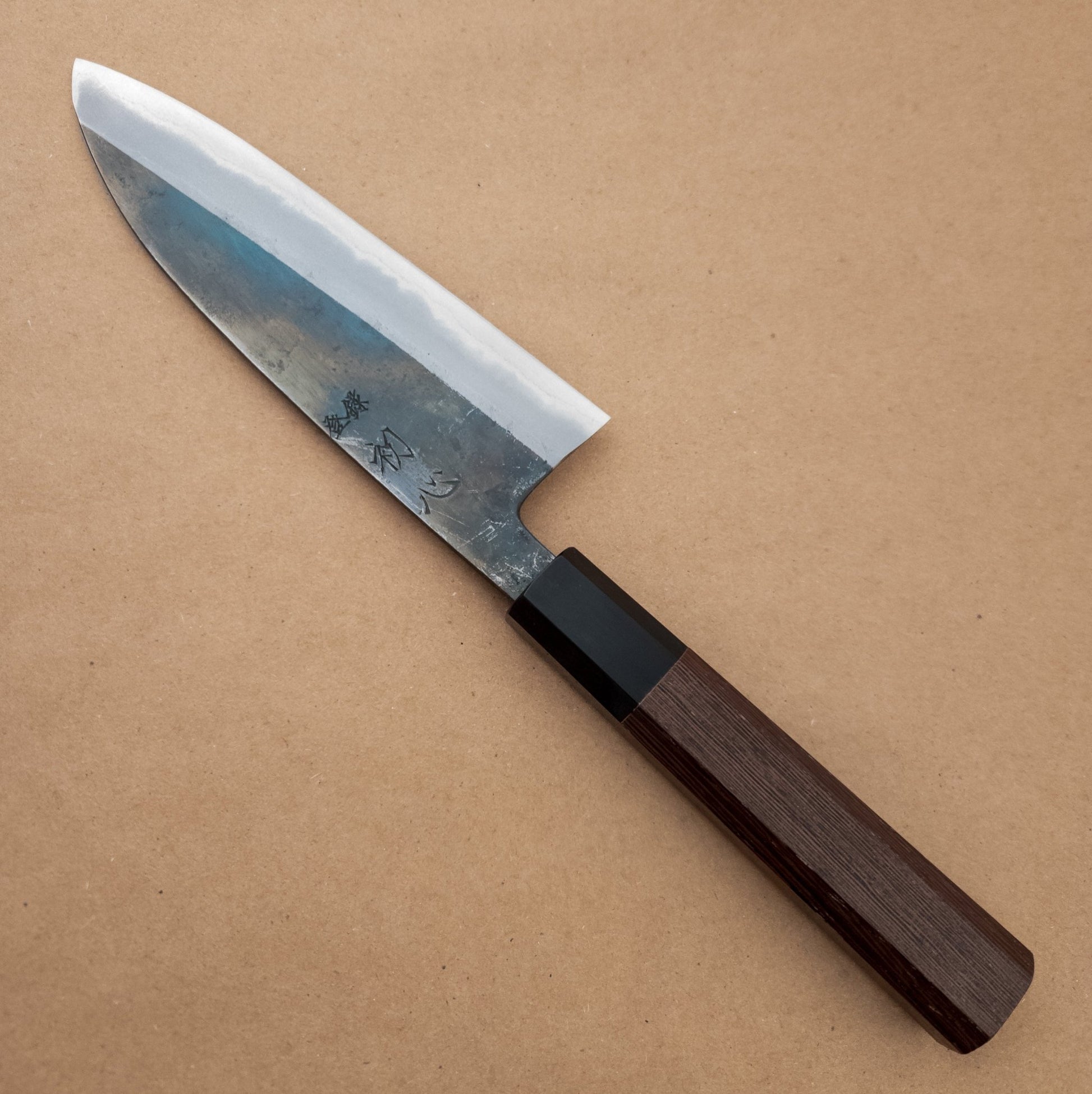 165mm Hatsukokoro Kurosagi AS Wa Santoku right side - District Cutlery