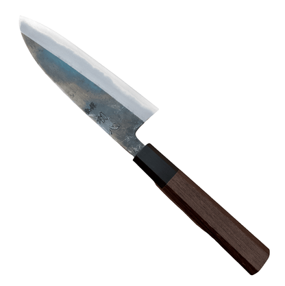 165mm Hatsukokoro Kurosagi AS Wa Santoku - District Cutlery