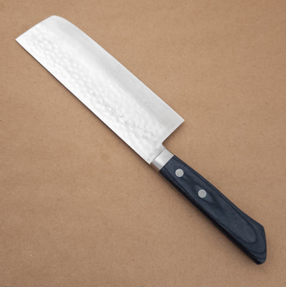 165mm Masutani VG10 Kokuryu Damascus Nakiri Yo Handle - District Cutlery