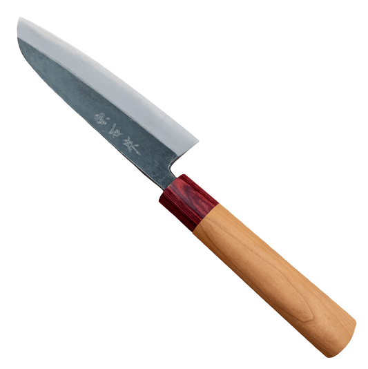 165mm Muneishi Aogami Wa Santoku - District Cutlery