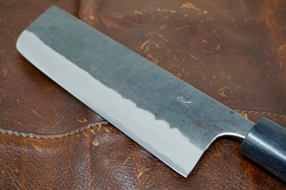 165mm Muneishi Stainless - Clad AO2 Wa Nakiri - District Cutlery