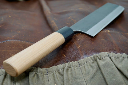 165mm Muneishi Stainless - Clad AO2 Wa Nakiri - District Cutlery