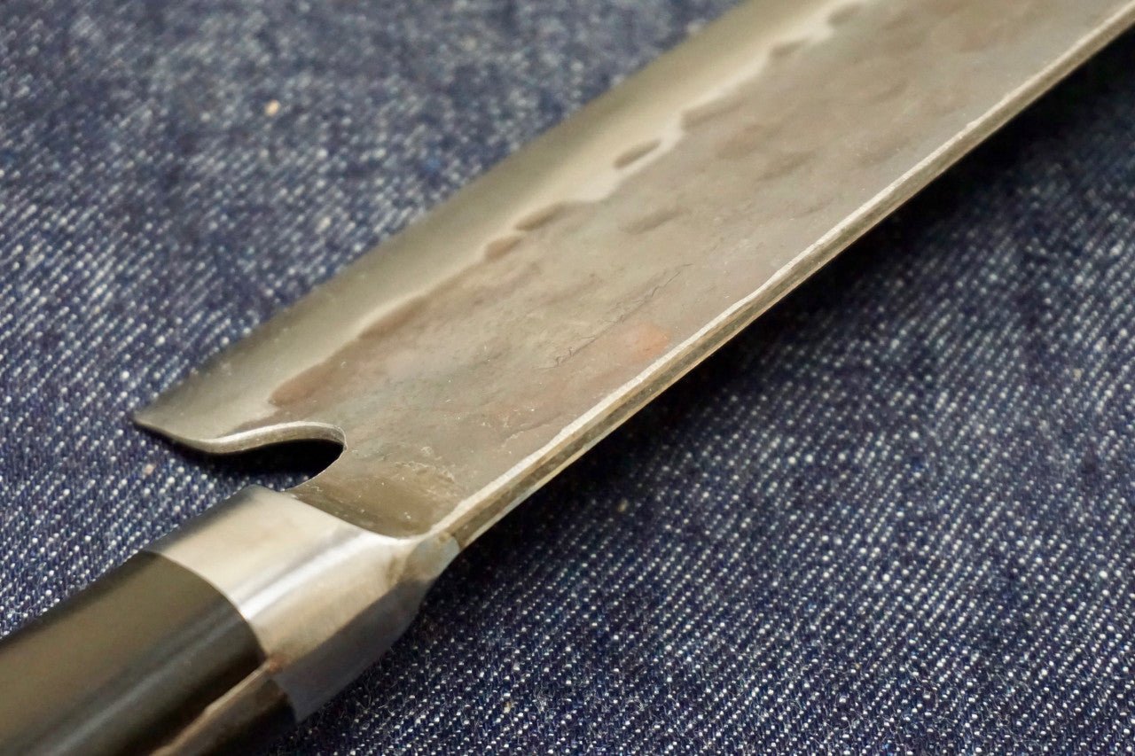 165mm Teruyasu Fujiwara Denka Santoku Yo Handle - District Cutlery