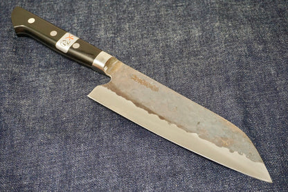 165mm Teruyasu Fujiwara Denka Santoku Yo Handle - District Cutlery