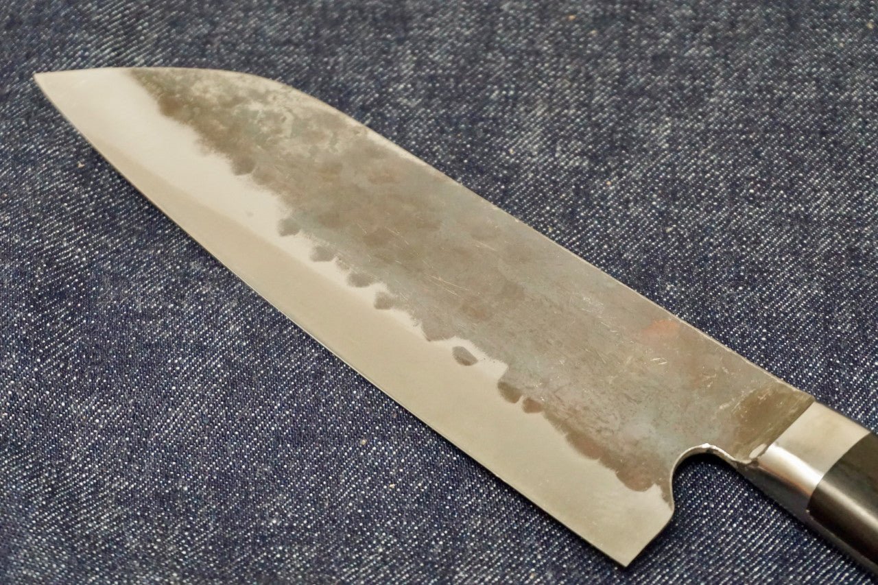 165mm Teruyasu Fujiwara Denka Santoku Yo Handle - District Cutlery