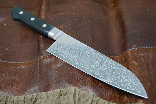 165mm Tsunehisa 45 - Layer AUS10 Santoku Yo Handle - District Cutlery