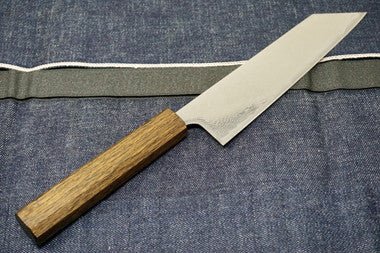 165mm Tsunehisa Nickel Damascus Bunka Wa Handle - District Cutlery