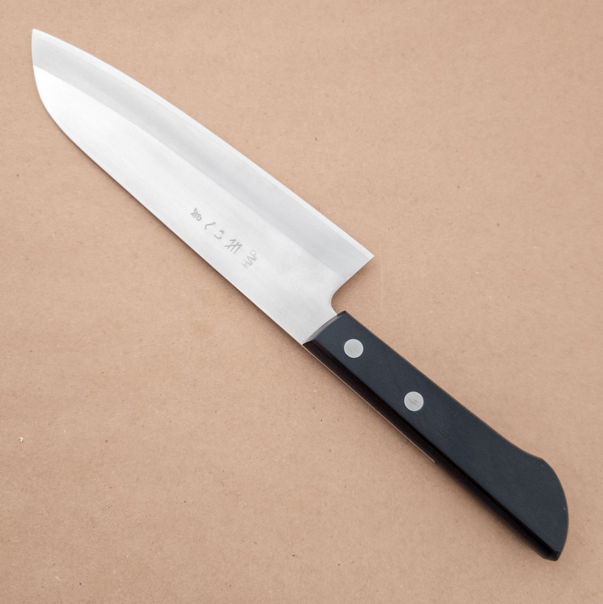 170mm Gihei Hosokawa HAP40 Santoku Yo Handle - District Cutlery