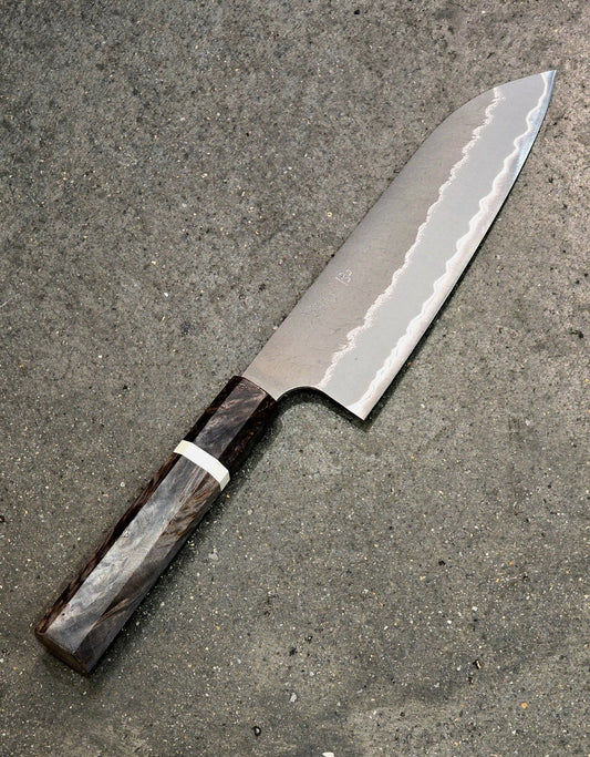 170mm Nigara AS Wa Santoku - District Cutlery