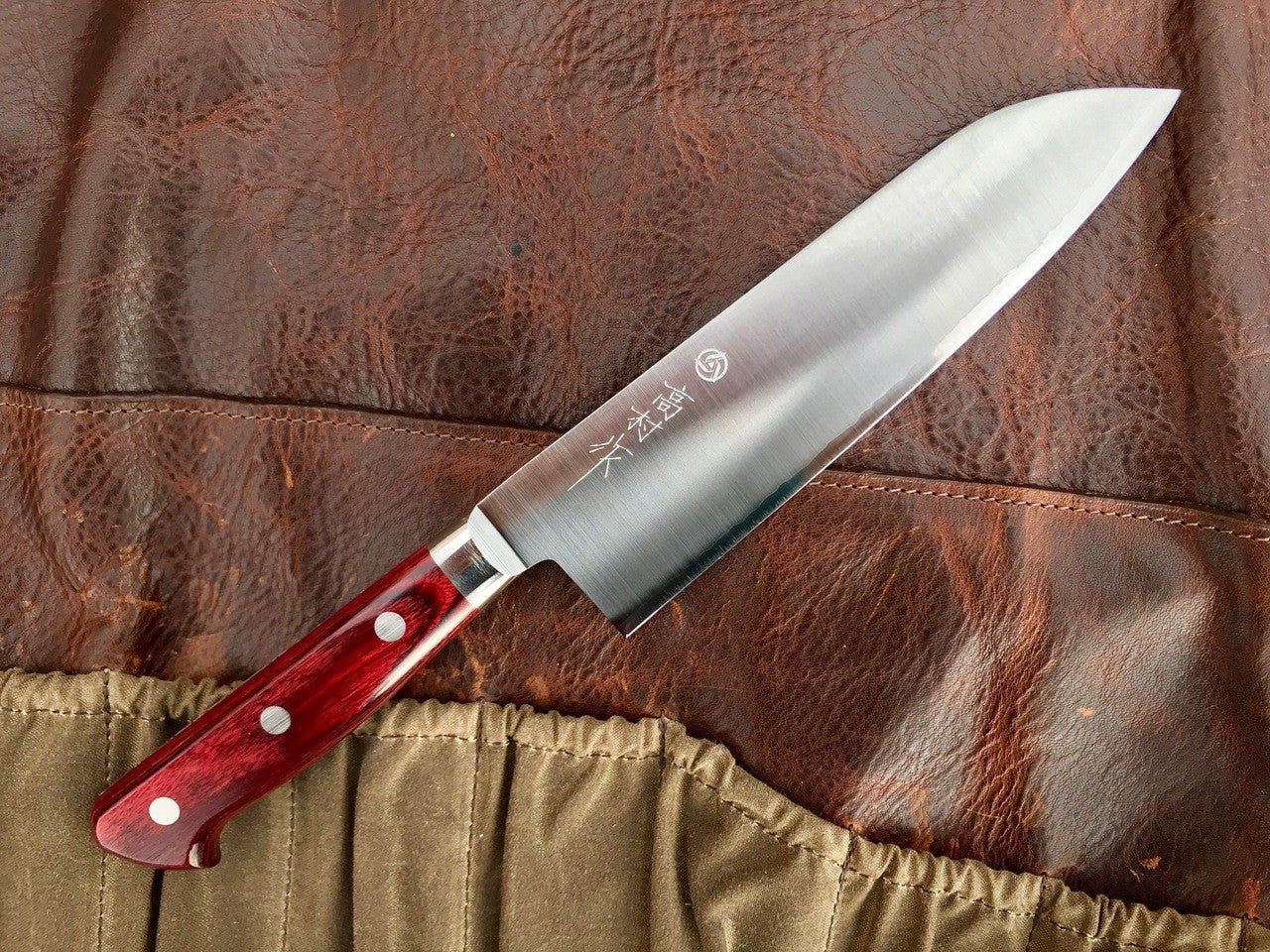 170mm Takamura R2 Santoku Yo Handle - District Cutlery