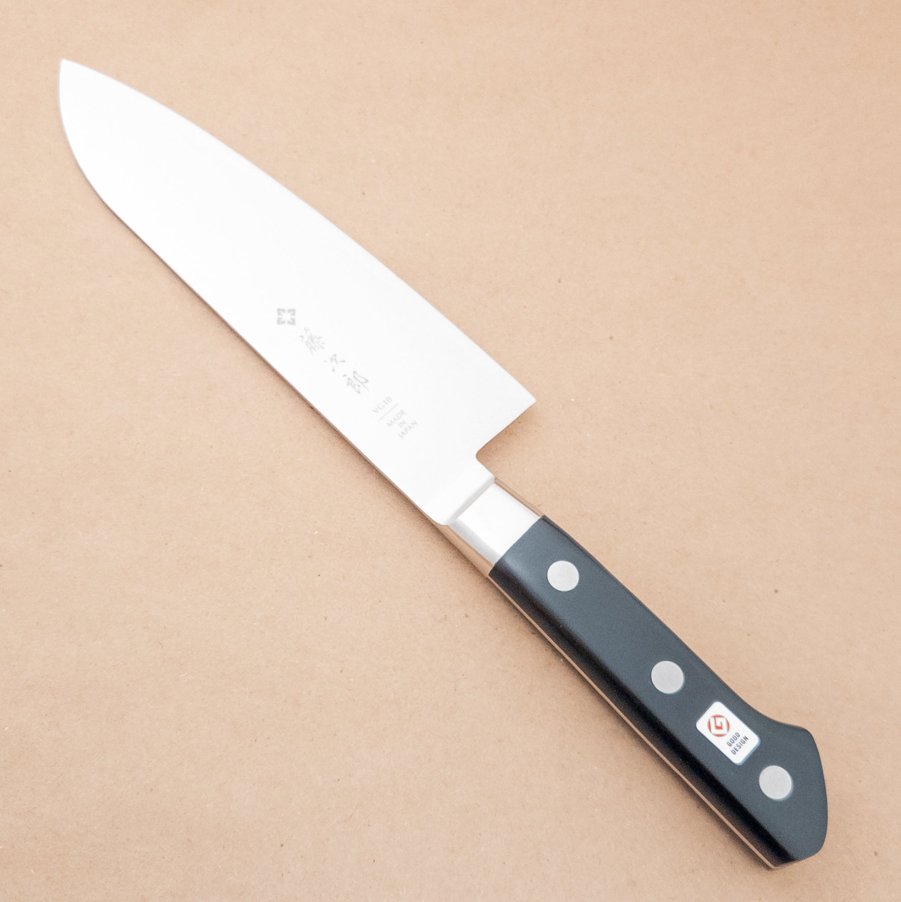 170mm Tojiro Classic DP VG10 Santoku Yo Handle - District Cutlery