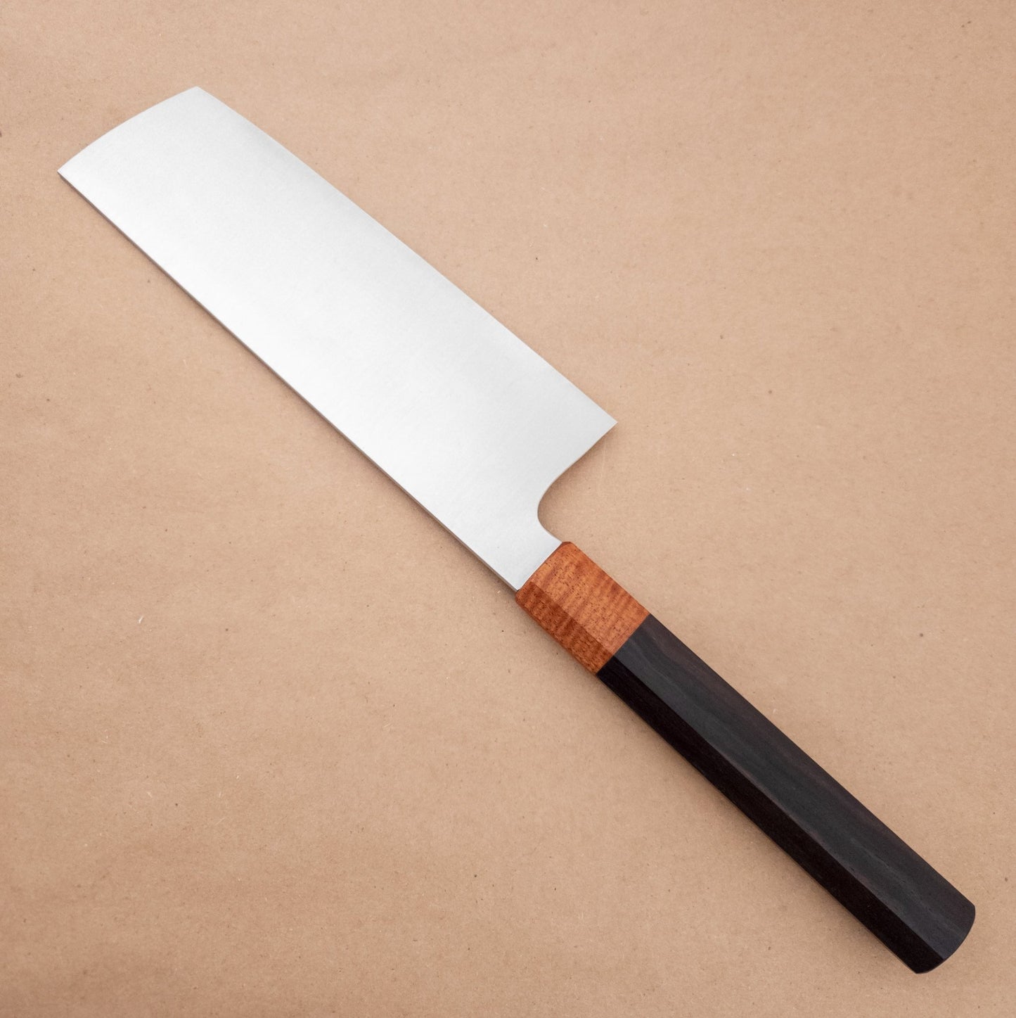 175mm Rowland Cutlery 26C3 Ebony Wa Nakiri - District Cutlery