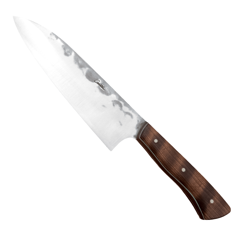 178mm Carter Cutlery Gyuto Maple Yo Handle - District Cutlery