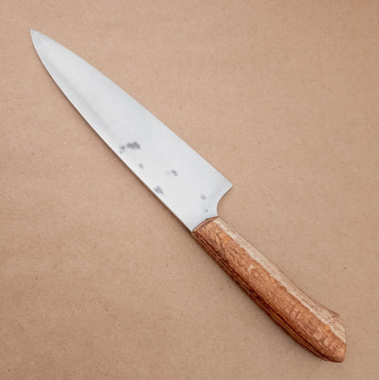 178mm Carter Cutlery Shirogami Gyuto Osage Yo Handle - District Cutlery