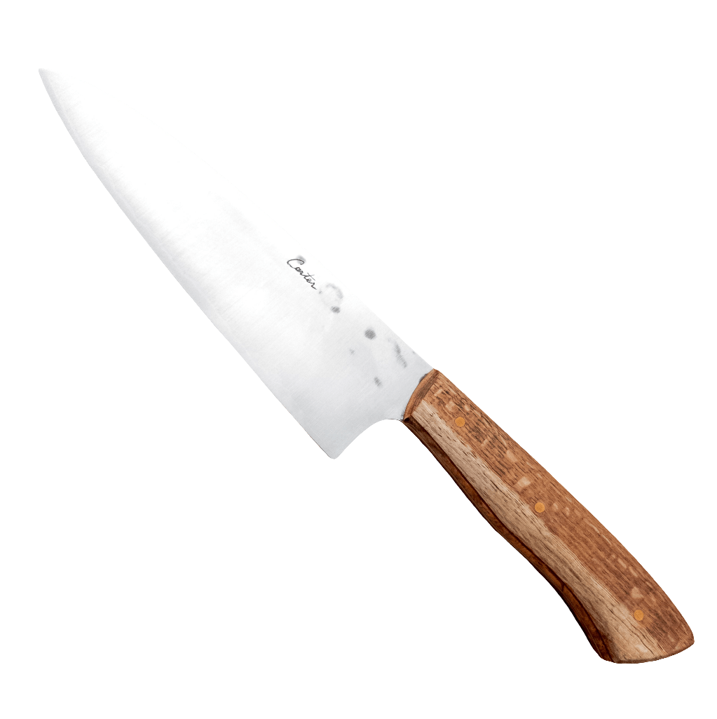 178mm Carter Cutlery Shirogami Gyuto Osage Yo Handle - District Cutlery